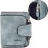 Женский замшевый кошелек Baellerry Forever Mini N 2346 Blue Jeans женское мини портмоне на 10 отделений для купюр и мелочи 10.5Х11.5 см Голубой