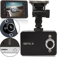 Автомобильный видеорегистратор DVR K6000 Full HD Vehicle Blackbox DVR 1080p, DVR 6000 FullHD, Авторегистратор экран 2,4 дюйма в салон машины Черный