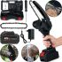 Акумуляторна ланцюгова міні-пила Mini Electric Chain Saw 48V на 2 акумулятора, міні обрізна електропила на акумуляторі в кейсі