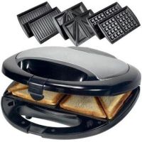 Sandwich Maker Roaster Sandwich Maker Toaster 3 in 1 Domotec MS-0770