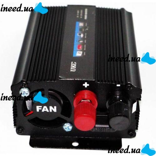 Перетворювач напруги інвертор 12-220V UKC AC/DC 300W SSK інвертор в коробці