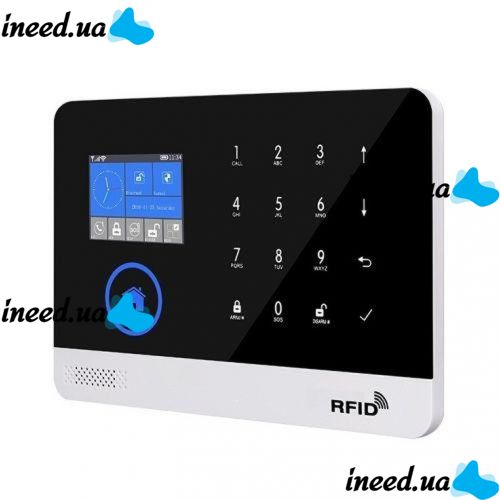 Touch GSM Alarm System for Home with Motion Sensor and WIFI Alarm JYX-W-G600