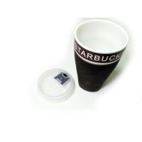 Чашка керамічна кружка Starbucks Py 023 Brown