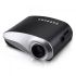 Portable Multimedia Projector with Speaker Led Projector RD-802 Black