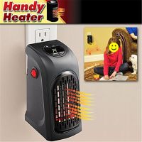 Термовентилятор Rovus Handy Heater 400W Черный, Электрический тепловентилятор, дуйка, обогреватель