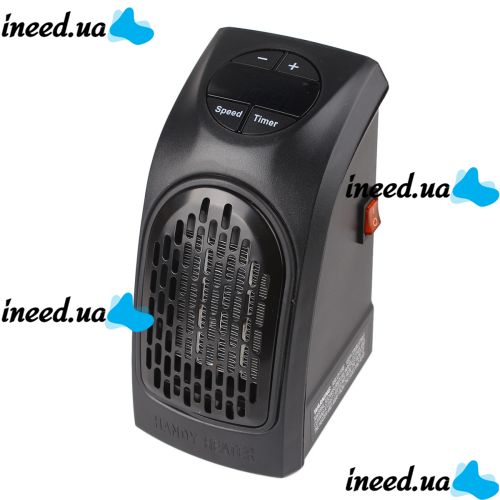 Термовентилятор Rovus Handy Heater 400W Черный, Электрический тепловентилятор, дуйка, обогреватель