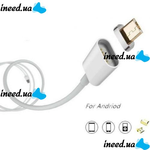 Кабель Магнітний шнур Micro Usb Magnetic Cable