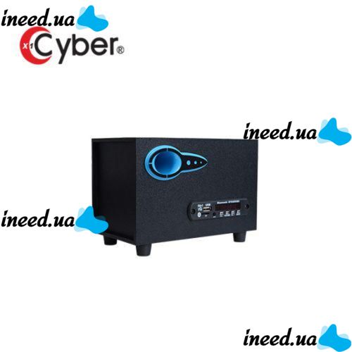 USB Speakers for PC Computer Speakers 2.1 MP3 Bluetooth Cyber AN-2533 Blue,Red