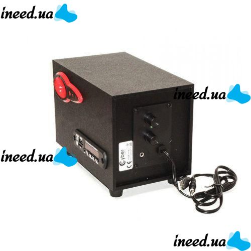 USB Speakers for PC Computer Speakers 2.1 MP3 Bluetooth Cyber AN-2533 Blue,Red