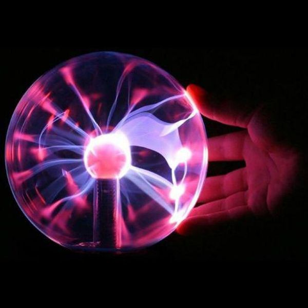 Плазменный шар ночник светильник Plasma Light Magic Flash Ball 5"