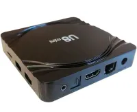 Smart TV Box U8 Mini 4Gb/32GB Android with remote control, 4K Android TV media player with built-in Wi-Fi module for TV Black