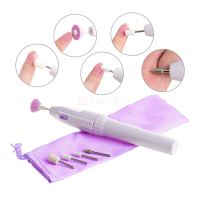 Manicure set Nails Decorator M-809 milling cutter, nozzles and lamp for drying