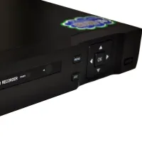 Wired DVR UKC CAD 1216 AHD 16 Channel, Network IP Recorder for 16 Cameras for Video Surveillance and Camera Control Black