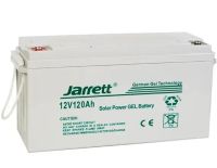 Universal Jarrett GEL 12V 120Ah Gel Battery for Boiler and Solar Panels, 12V 120Ah Rechargeable Battery for Power Supply Systems