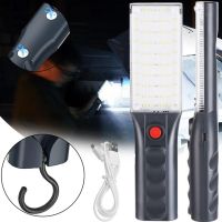 Светодиодная аварийная лампа фонарь X-Balog BL-048 аккумуляторная 5 режимов с крючком и магнитом для СТО, Подвесной фонарик на аккумуляторе ZJ-1258