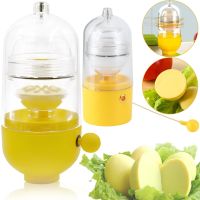 Egg Yolk Egg Shaker Compact Mechanical Hand Mixer for Mixing and Cooking Egg Yolk and Protein, Scrambler Centrifuge for Kitchen