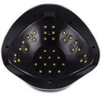 Професійна УФ лампа SUN Boost BQ-5T 120W для манікюру і педикюру 120w, апарат LED UV для полімеризації та сушіння гель лаку для нігтів Сан Bq5t Біла