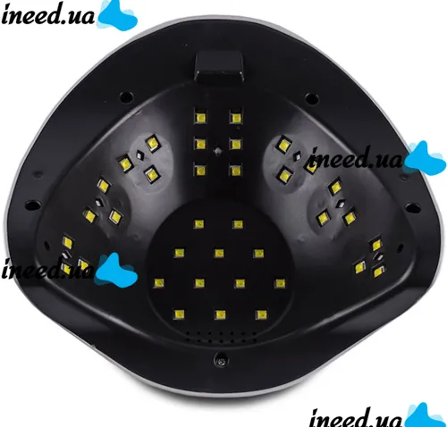 Професійна УФ лампа SUN Boost BQ-5T 120W для манікюру і педикюру 120w, апарат LED UV для полімеризації та сушіння гель лаку для нігтів Сан Bq5t Біла