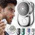 Акумуляторна Дорожня електробритва депілятор Mini Shaver P10 XL-510 3W для сухого і вологого гоління, Бездротова роторна USB міні бритва тример