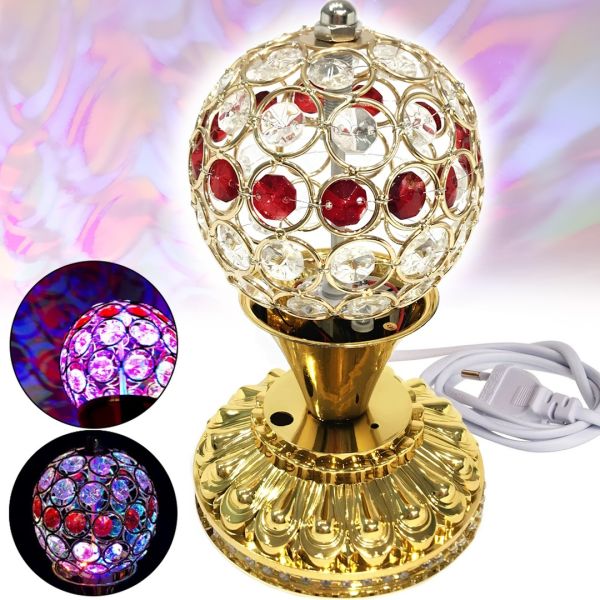 Children's night light Disco ball RHD-37 LED table lamp on a stand, projector LED lamp with light music WX-030 Star Magister from the network