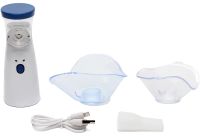 Ультразвуковий небулайзер Mesh Nebulizer JSL-W302 портативний ручний інгалятор з насадками для дітей і дорослих 20 мл розпилювач для інгаляцій вдома