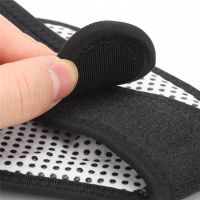 Турмаліновий масажний комір Sunroz Self Heating Neck XL-314 з магнітами, шийний пояс з магнітними вставками Бандаж на шию з підігрівом
