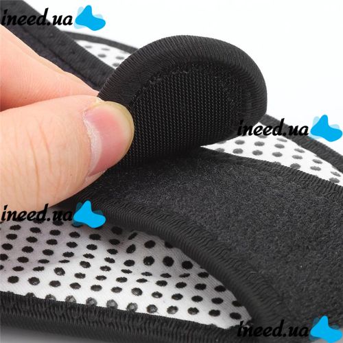 Турмаліновий масажний комір Sunroz Self Heating Neck XL-314 з магнітами, шийний пояс з магнітними вставками Бандаж на шию з підігрівом
