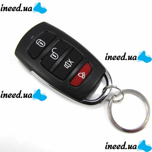 Універсальна Автомобільна двостороння сигналізація Car Alarm 2WAY KD-3000 APP 12V з управлінням від телефону Автосигналізація з сиреною для машини