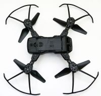 Radio-controlled quadcopter Lurker GD885HW with WiFi Camera Children's drone with Wi-Fi camera, Flying Copter HJHRC HJ28 with backlight on battery