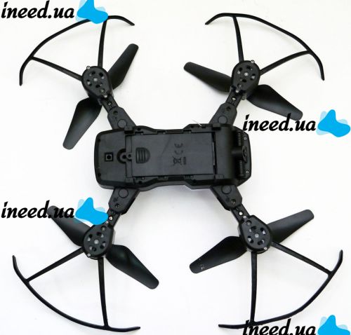 Radio-controlled quadcopter Lurker GD885HW with WiFi Camera Children's drone with Wi-Fi camera, Flying Copter HJHRC HJ28 with backlight on battery