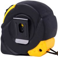 Construction Measuring Tape measure Best-65 5m x 16mm with Hitchhiker and hook, Measuring Tape TP-2401 with Nylon Coating Yellow