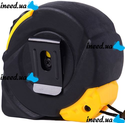 Construction Measuring Tape measure Best-65 5m x 16mm with Hitchhiker and hook, Measuring Tape TP-2401 with Nylon Coating Yellow