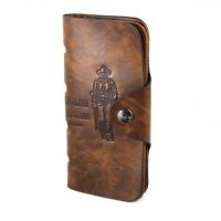 Чоловічий портмоне Bailini Texas Long Style COK 10 Brown Коричневий