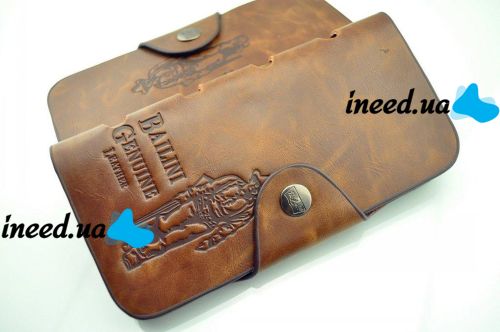 Чоловічий портмоне Bailini Texas Long Style COK 10 Brown Коричневий