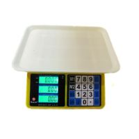 Commercial electronic scales up to 40 kg Domotec MS-266 Plastic 40kg