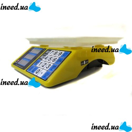 Commercial electronic scales up to 40 kg Domotec MS-266 Plastic 40kg
