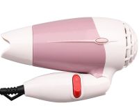Складаний дорожній фен PRO BaByliss Coco 1000w для укладання і сушіння волосся зі збірною ручкою, насадкою концентратором і терморегулятором Рожевий