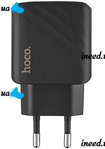 Hoco CS22A PD30W Hoco CS22A PD30W Single Port Type-C USB-C Charger, Hoco Power Adapter Unit for Fast Phone Charging Black