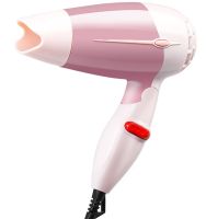 Складаний дорожній фен PRO BaByliss Coco 1000w для укладання і сушіння волосся зі збірною ручкою, насадкою концентратором і терморегулятором Рожевий