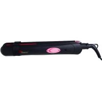Iron curling iron for hair straightening Domotec MS-4908 45W straightener for styling and alignment with rapid heating, ceramic device forceps MS4908