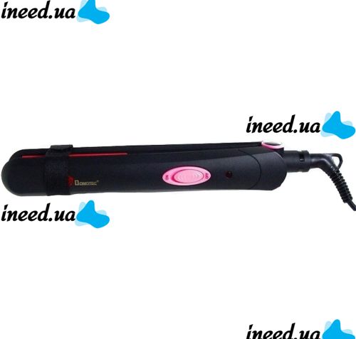 Iron curling iron for hair straightening Domotec MS-4908 45W straightener for styling and alignment with rapid heating, ceramic device forceps MS4908