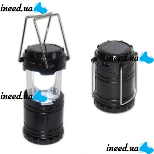 Кемпинговый фонарик с солнечное зарядкой для телефона USB SH-5800T 6led кемпинговая лампа на солнечной батарее, аккумуляторный фонарь G-85
