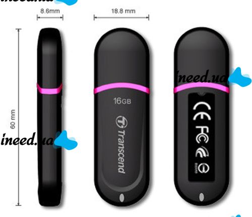 USB Flash 16GB Flash Drive Transcend JetFlash 300 drive