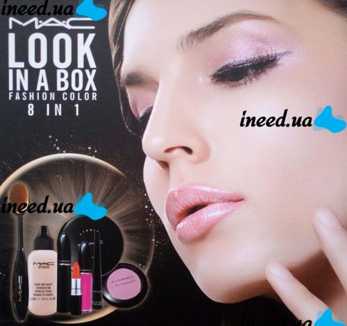 Mac look cosmetic set 8 in 1 M808 Cosmetics Set gift box