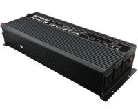 Автомобильный инвертор UN-3062 7000W 12V-220V, Авто преобразователь напряжения тока от прикуривателя и аккумулятора 12В 7000В с защитой от перегрева