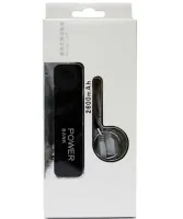 External Battery Battery Power Bank Esperanza XMP101K Xiaomi 2600 mAh for Charging, Charger Powerbank A5 USB 1A with 18650 with Keychain Black