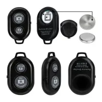 Remote Control Bluetooth Hoco RC-100 Remote Control Phone Camera for Selfie Stick, Universal Keychain, Remote Control for Android and IOS, Tripod