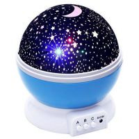 Обертовий нічник проектор зоряне небо 3D Star Master Dream qdp01 круглий