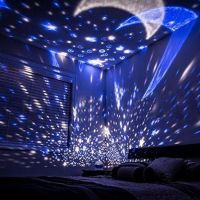 Обертовий нічник проектор зоряне небо 3D Star Master Dream qdp01 круглий