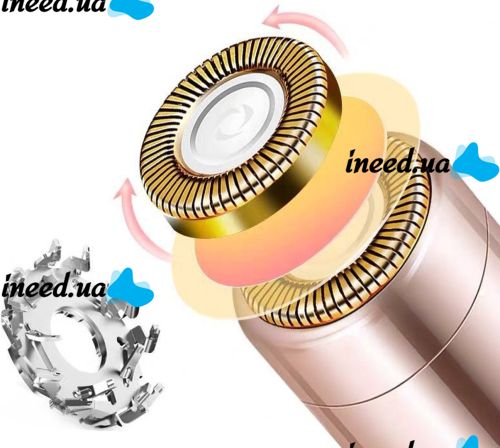 Жіночий епілятор для обличчя Finishing Touch Flawless кишеньковий тример Електробритва у вигляді помади для видалення волосся на батарейках